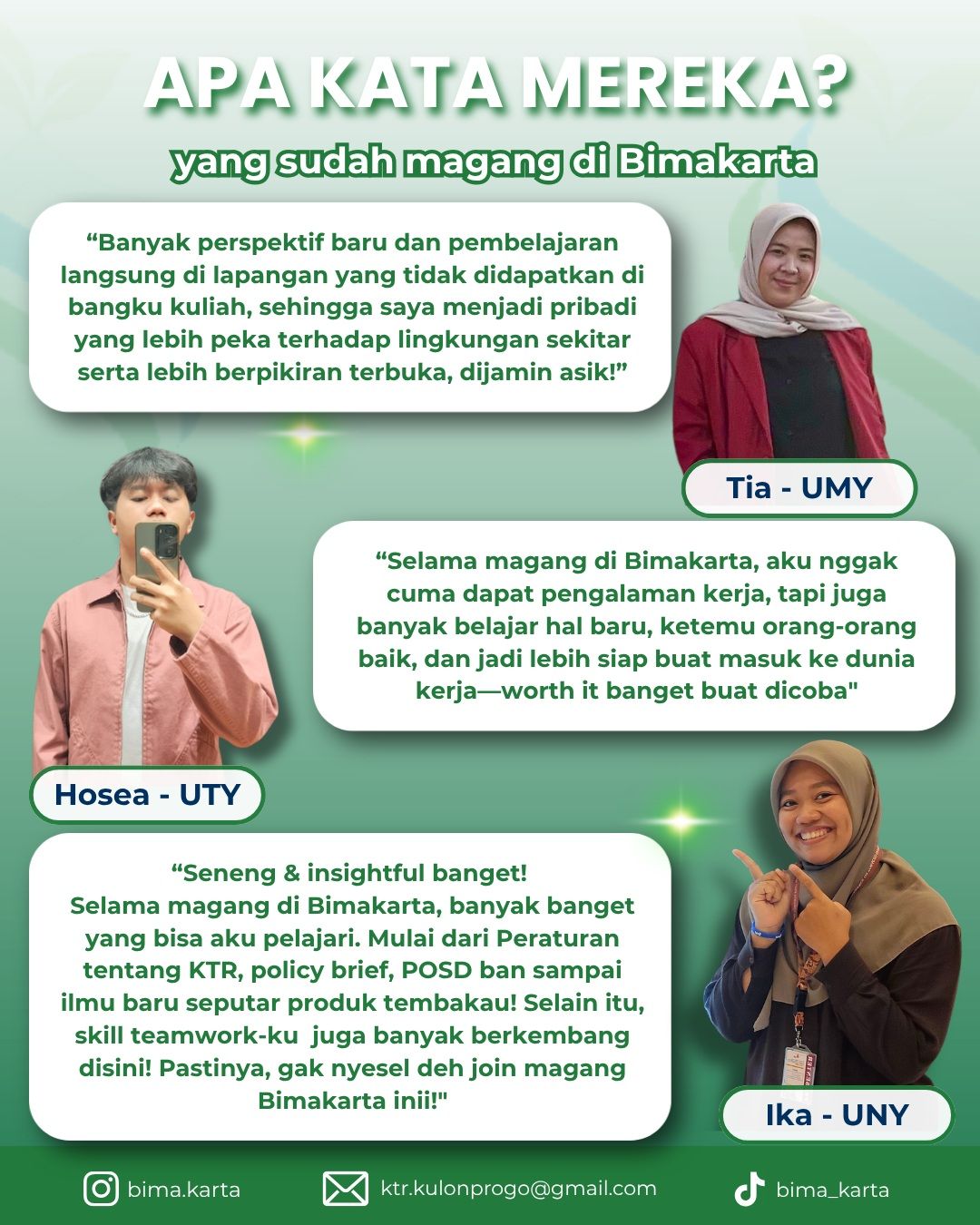 Galeri aktivitas Internship #2 Satria Muda ke-4