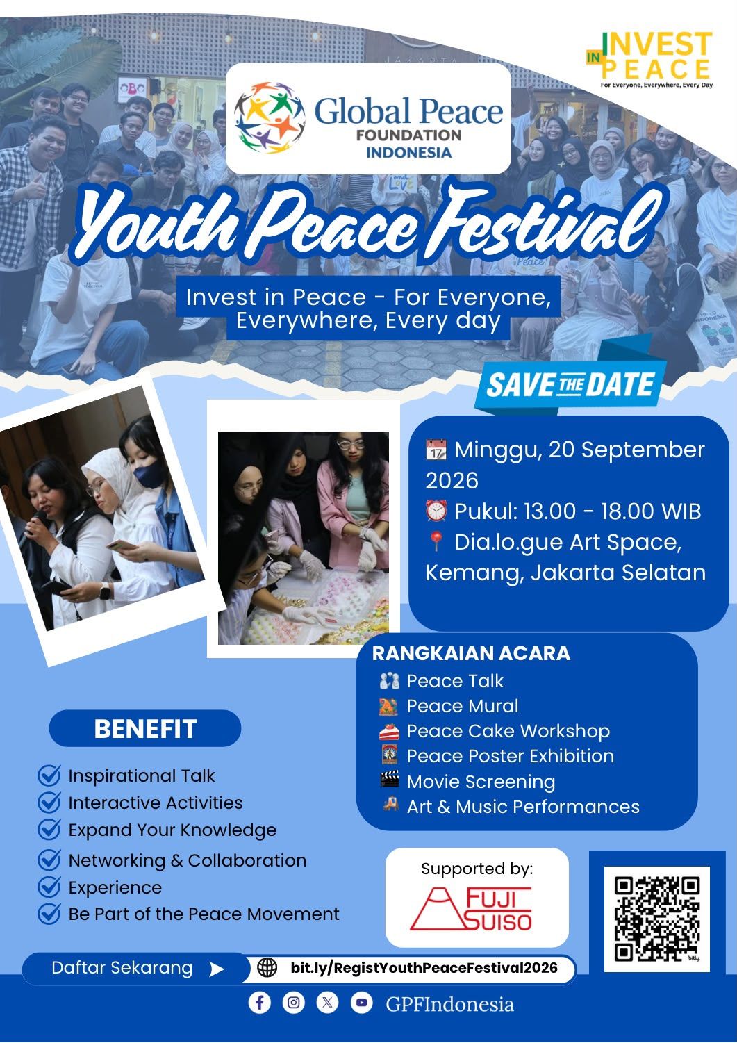 Galeri aktivitas Youth Peace Festival ke-2