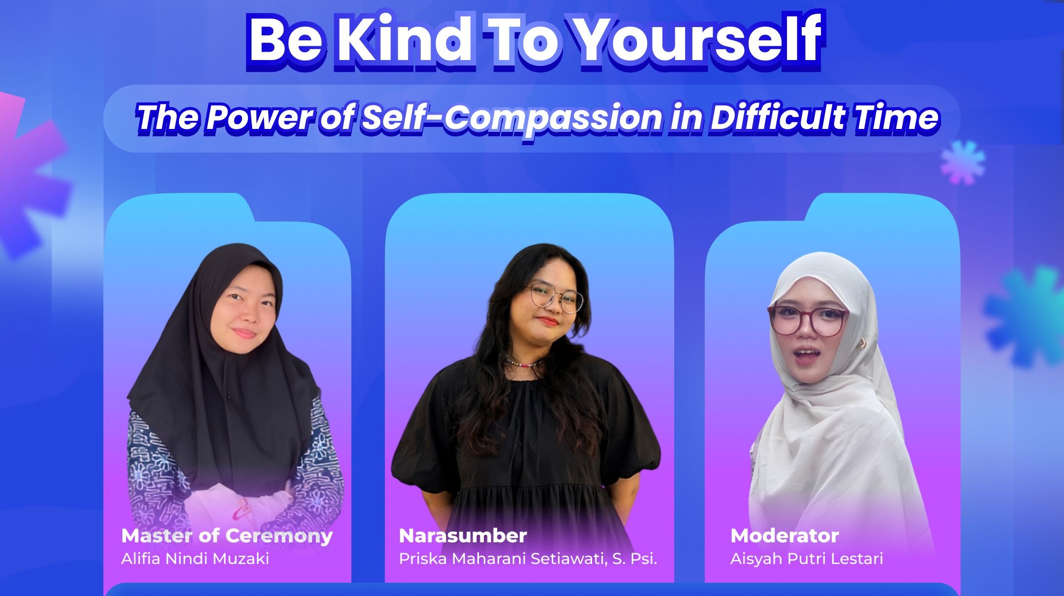 Webinar Be Kind to Yourself