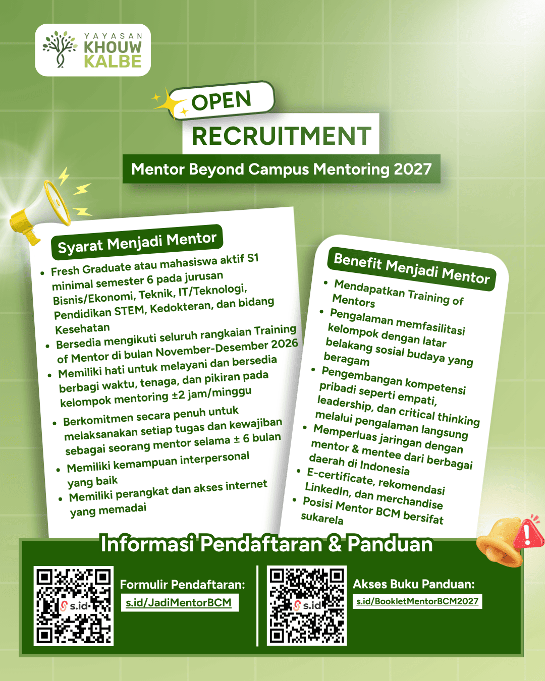Galeri aktivitas Beyond Campus Mentorin 2027 ke-4