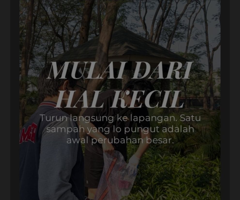 Galeri aktivitas Clean up Tebet Eco Park ke-4