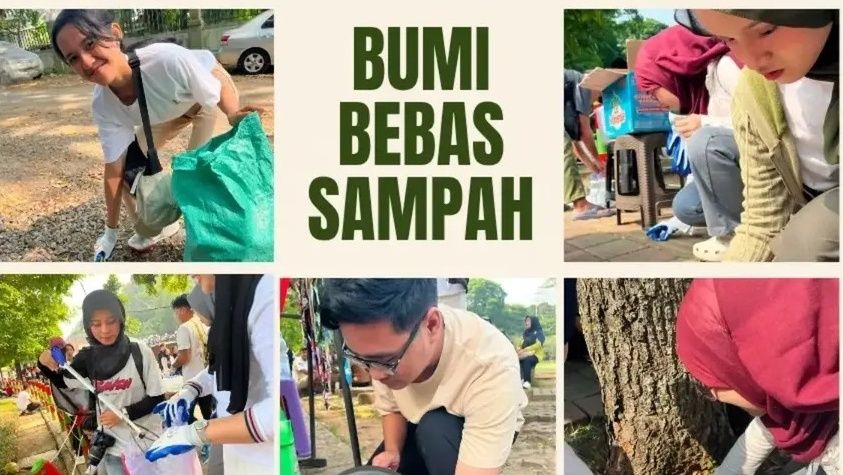 Clean Up Taman Kota Bekasi