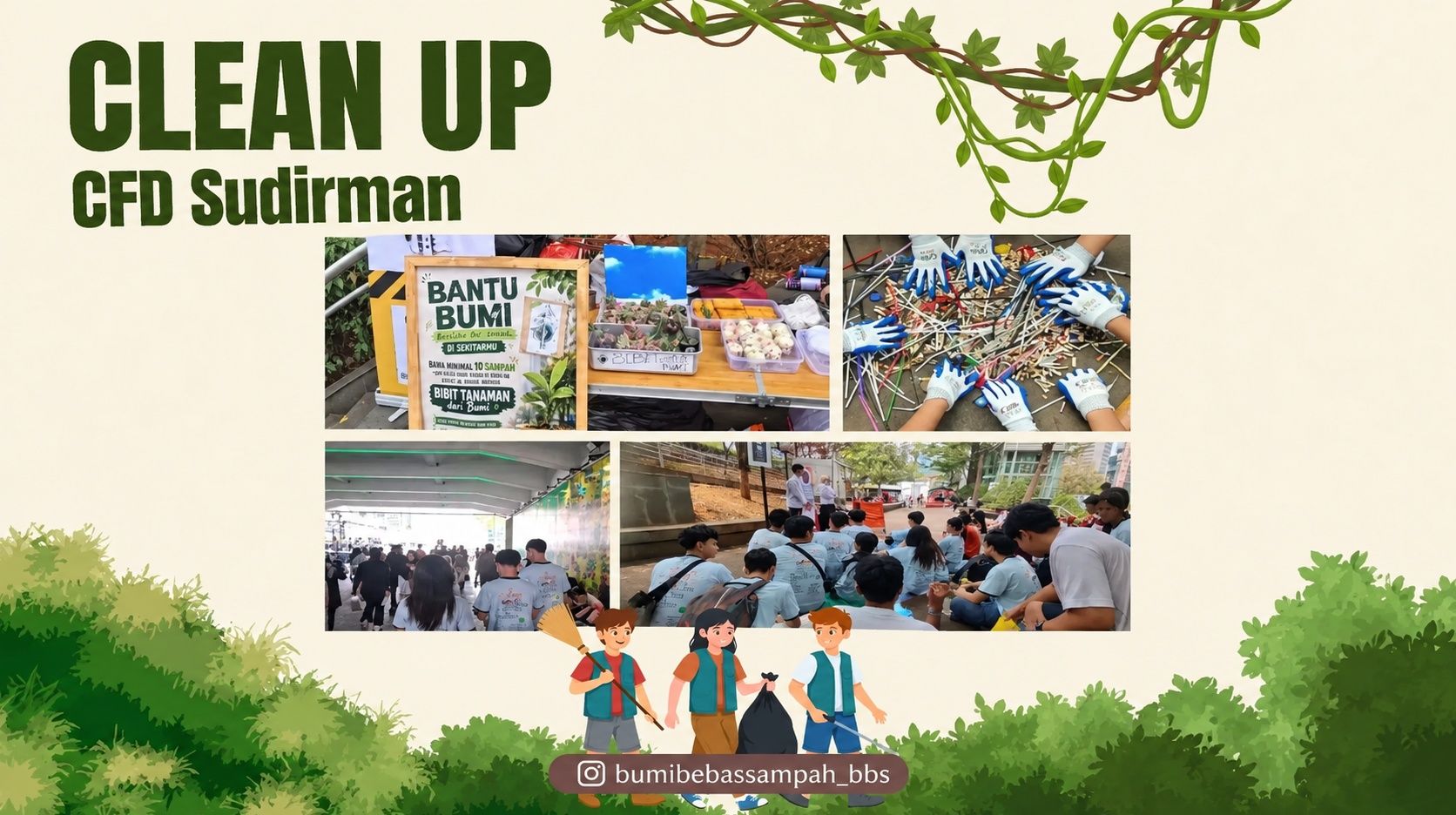 Clean up CFD Jakarta 