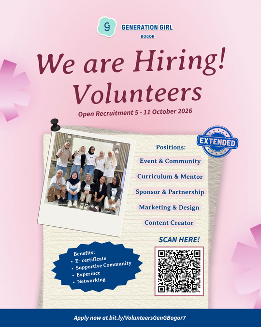Galeri aktivitas 📢EXTENDED: Open Recruitment #GenGBageur7 ke-2