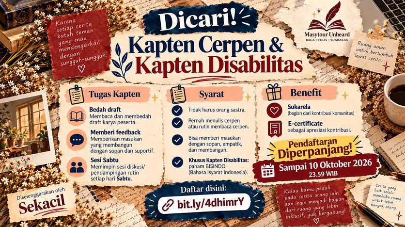 Kapten Cerpen & Disabilitas Sayembara Karuna