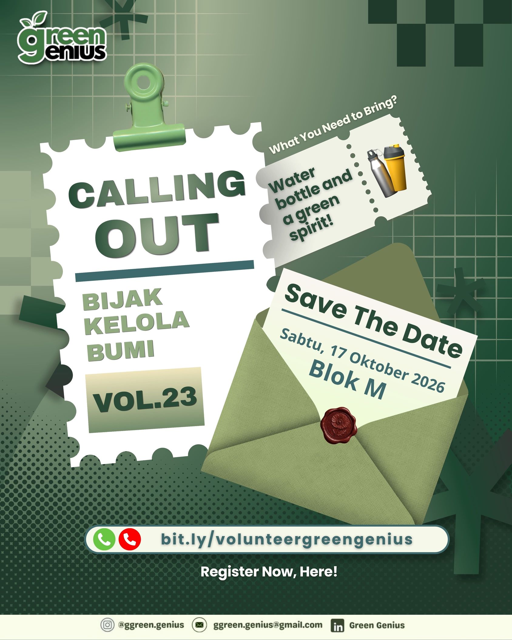 Galeri aktivitas BIJAK KELOLA BUMI VOL. 23 ke-3
