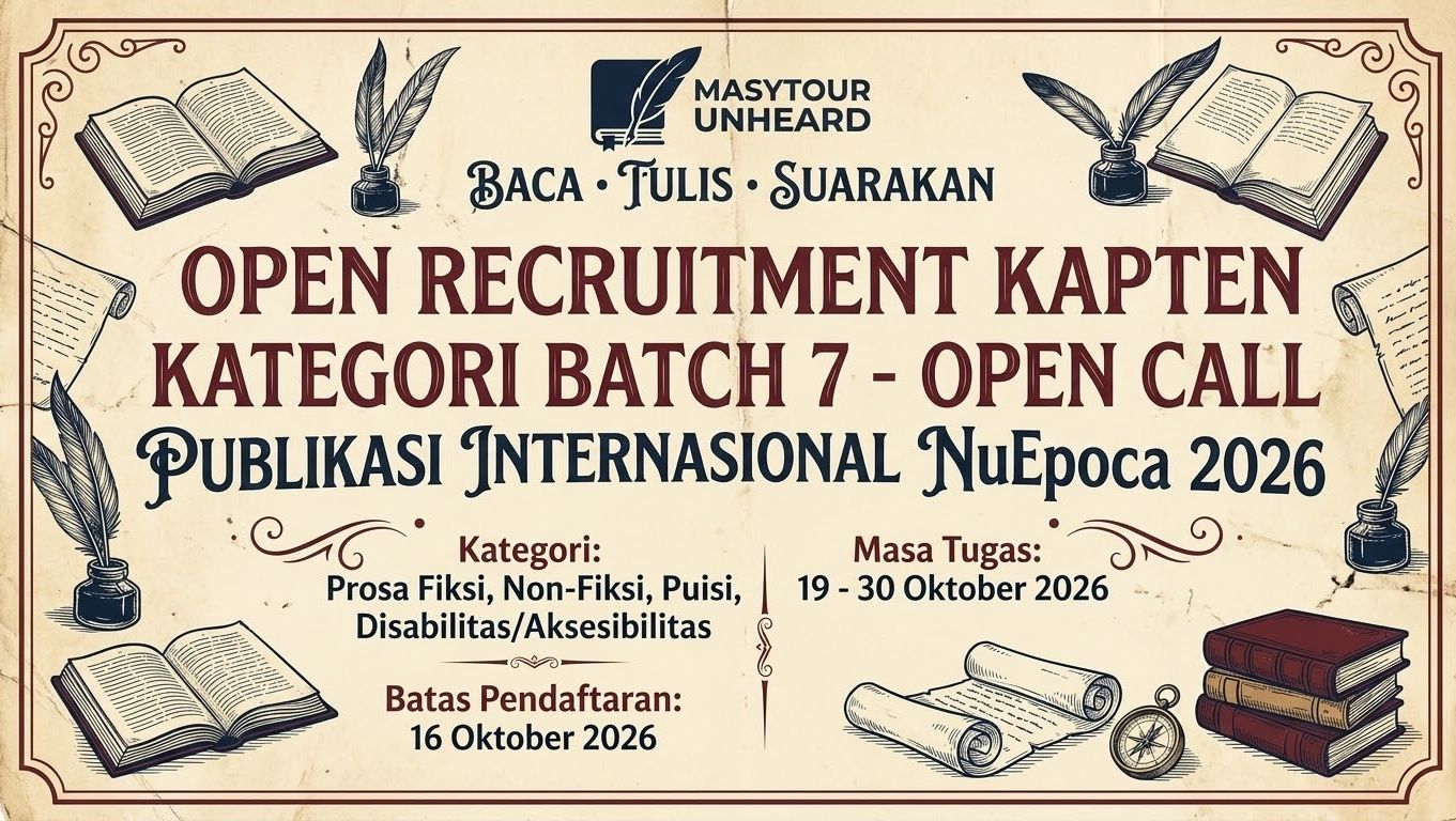 Kapten Publikasi Internasional NuEpoca 2026