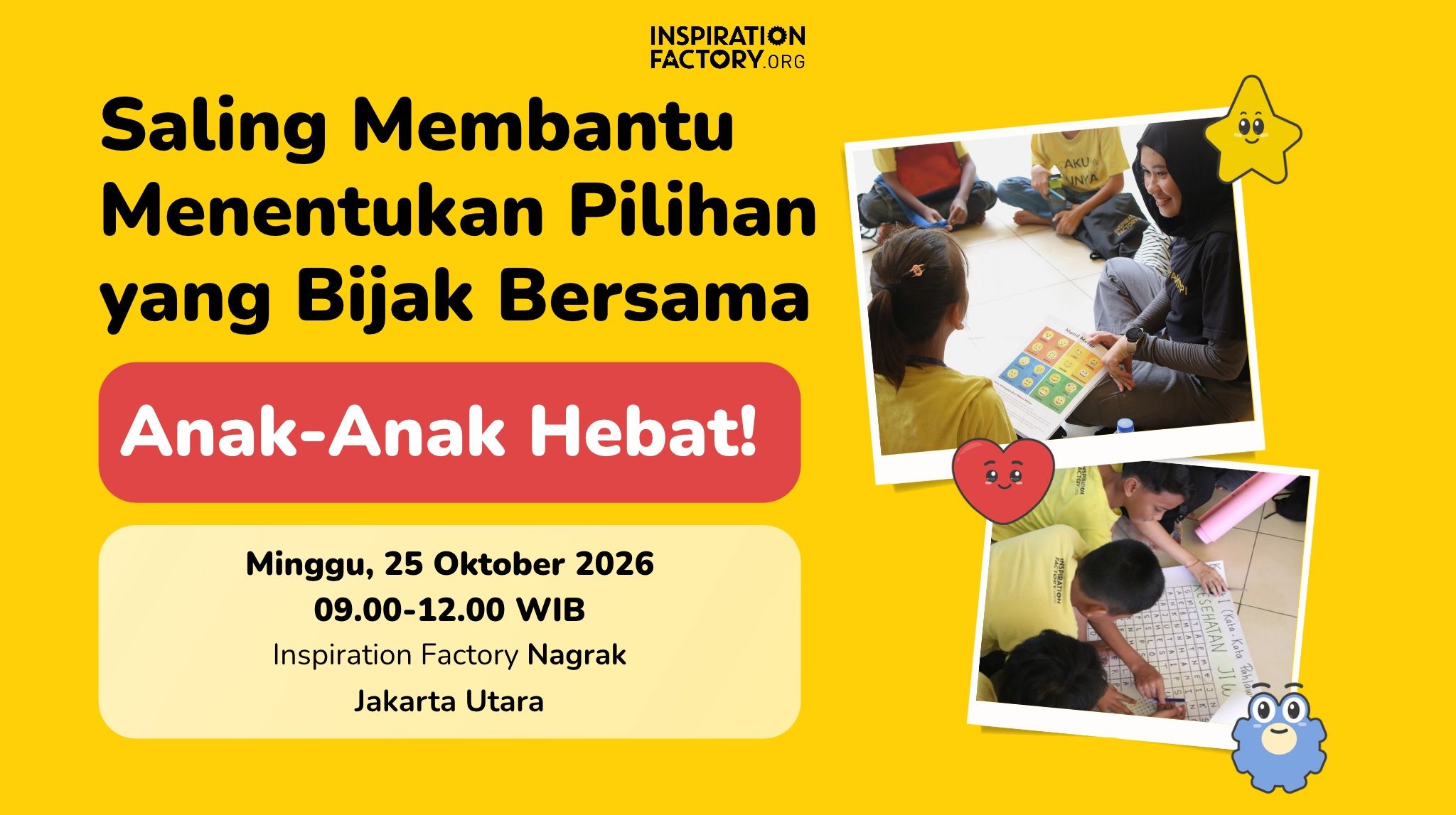 SALING MEMBANTU MENENTUKAN PILIHAN YANG BIJAK