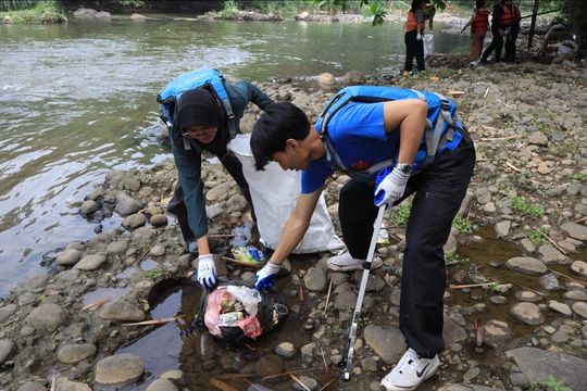 Galeri aktivitas Clean up Kota Tangerang ke-3