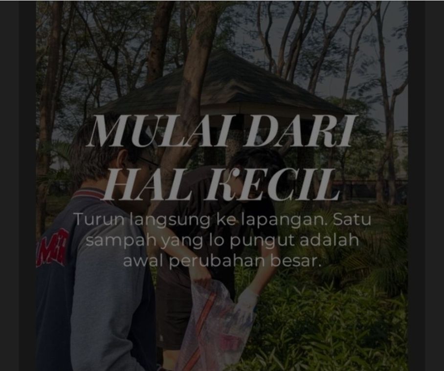 Galeri aktivitas Clean up Kota Tangerang ke-5