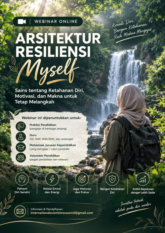 Galeri aktivitas Webinar Online Arsitektur Resiliensi Myself ke-2