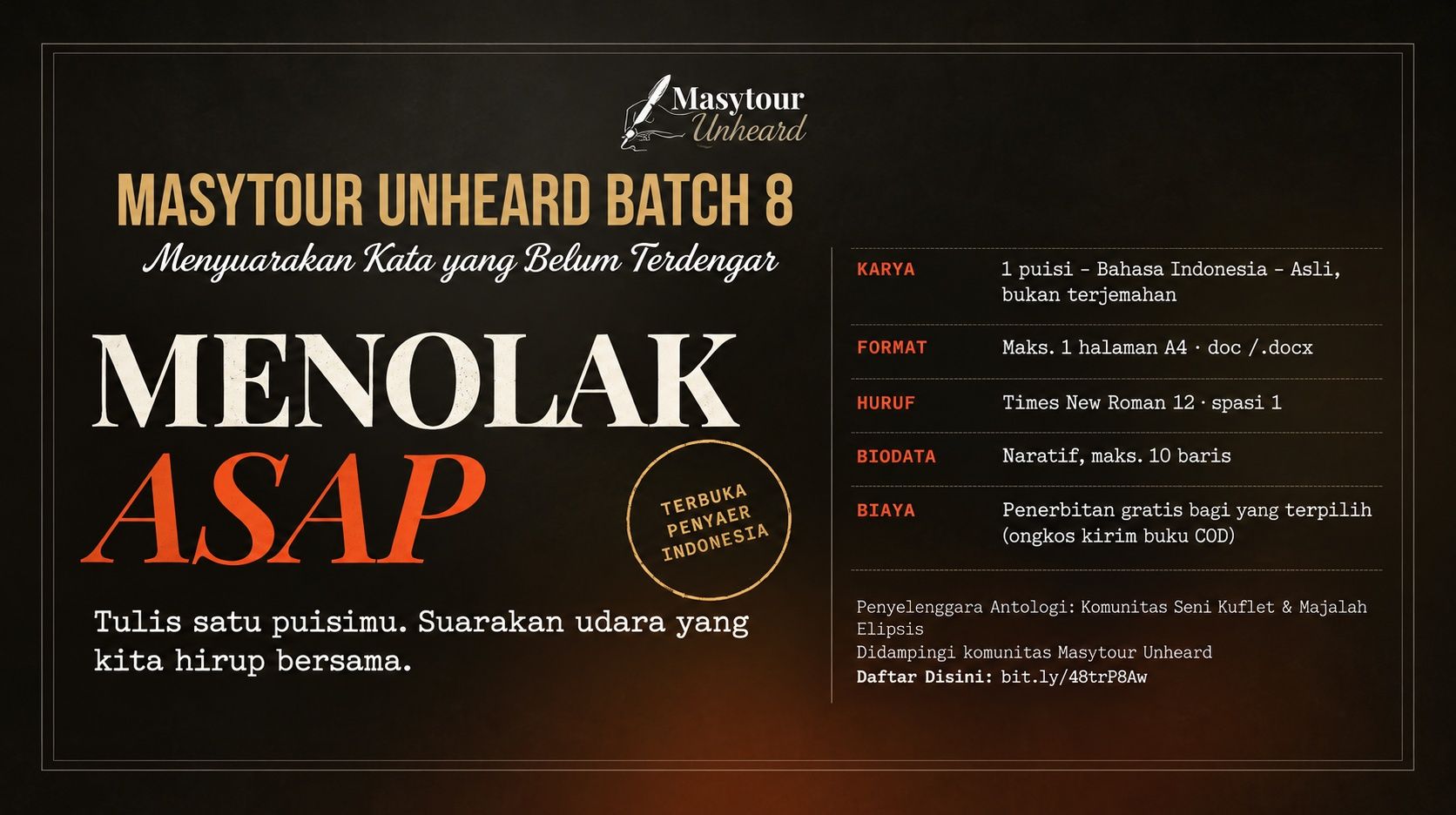 Batch 8 — "Menolak Asap"