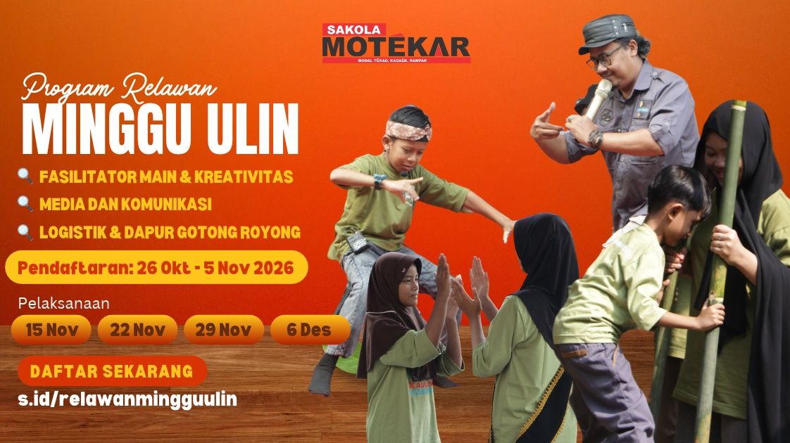 Rancang dan Temani Anak-Anak "Minggu Ulin" 
