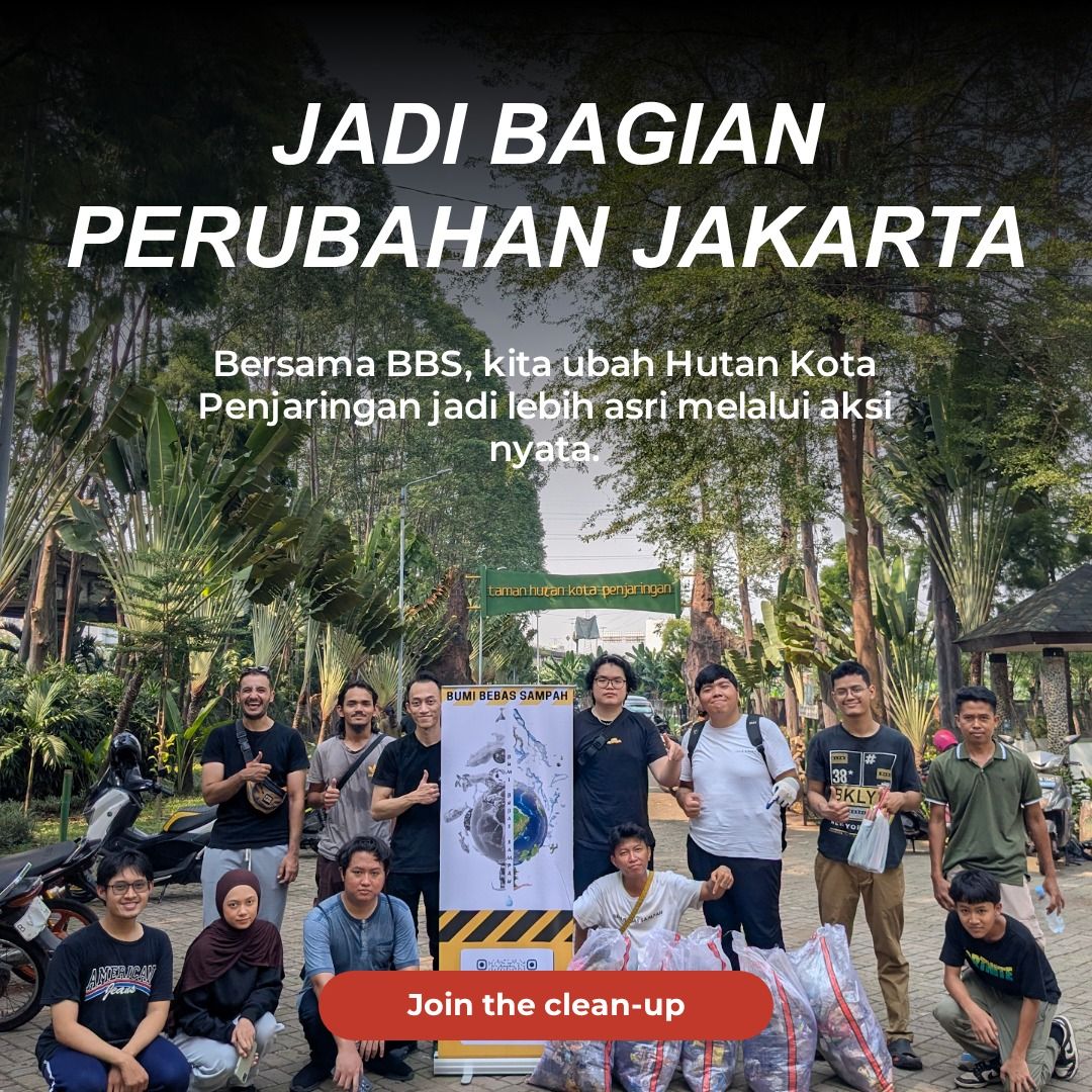 Galeri aktivitas Clean up Lapangan Banteng ke-4