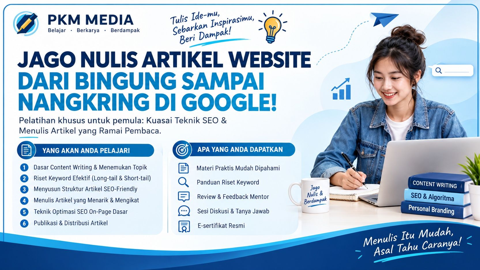 Jago Nulis Artikel Website dari Nol